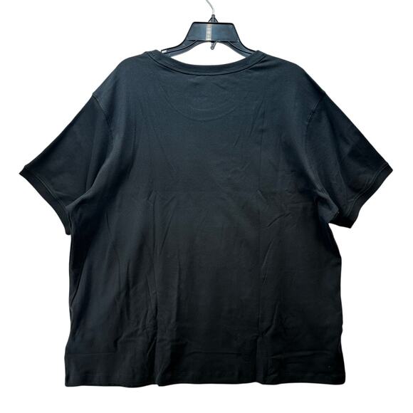 Adidas Womens 2X Plus Size Original Black Tee Shirt XXL - Picture 6 of 6
